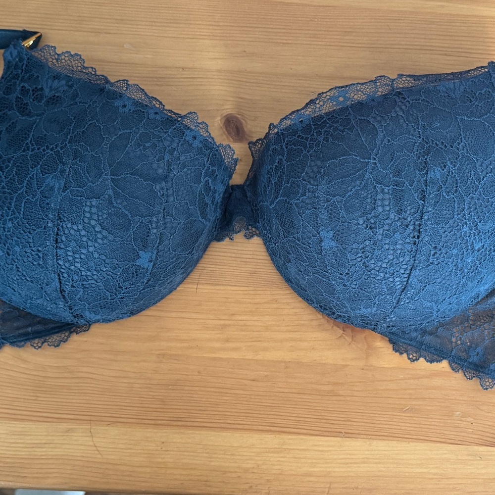 Lace Underwire Bra in Blue Victoria’s Secret